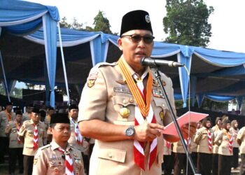 Foto dalam berita Dari Khidmat ke Meriah! 19.833 Pramuka Jamnas XII Rayakan Kemerdekaan dengan Ragam Budaya Nusantara