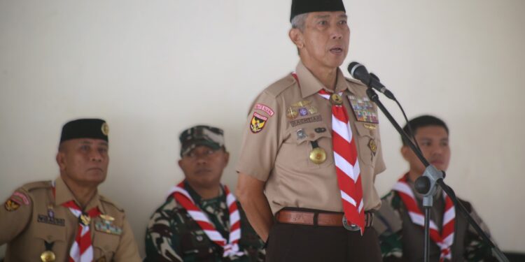 Foto dalam berita Gladi Bersih Upacara Pembukaan Jambore Nasional XII 2026 Digelar di Buperta Cibubur