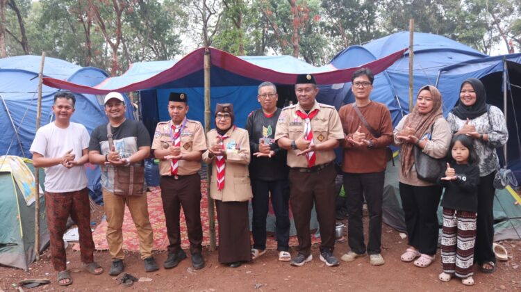 Kwarda Jambi Kunjungi Peserta Jamnas XII dan Cek Kesehatan Kontingen