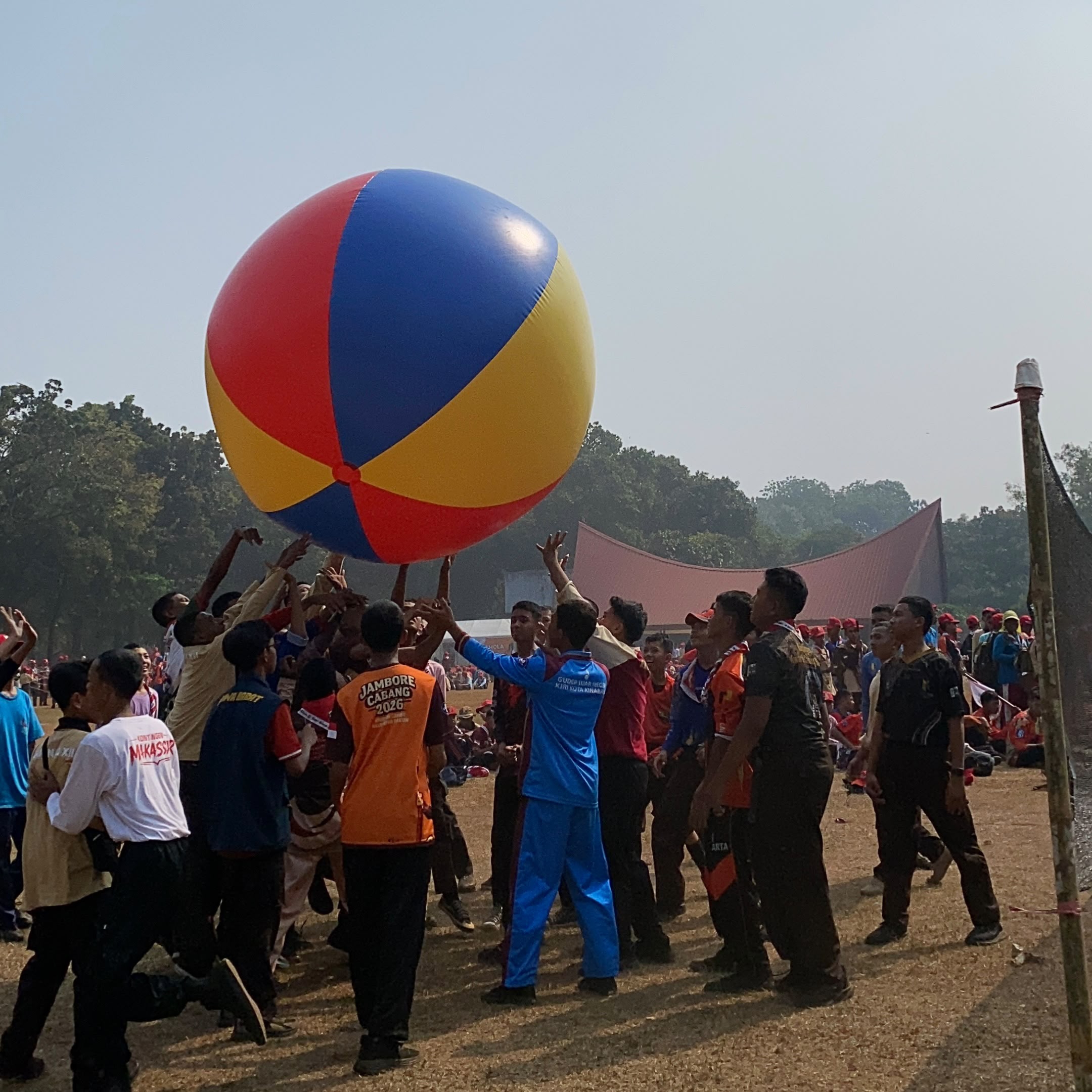Mini Games Pagi Peserta Jambore Nasional XII