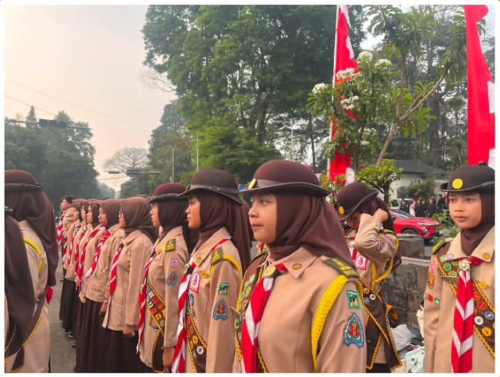 Penurunan Bendera Merah Putih Digelar di Tugu Kujang dan Lapangan Sempur