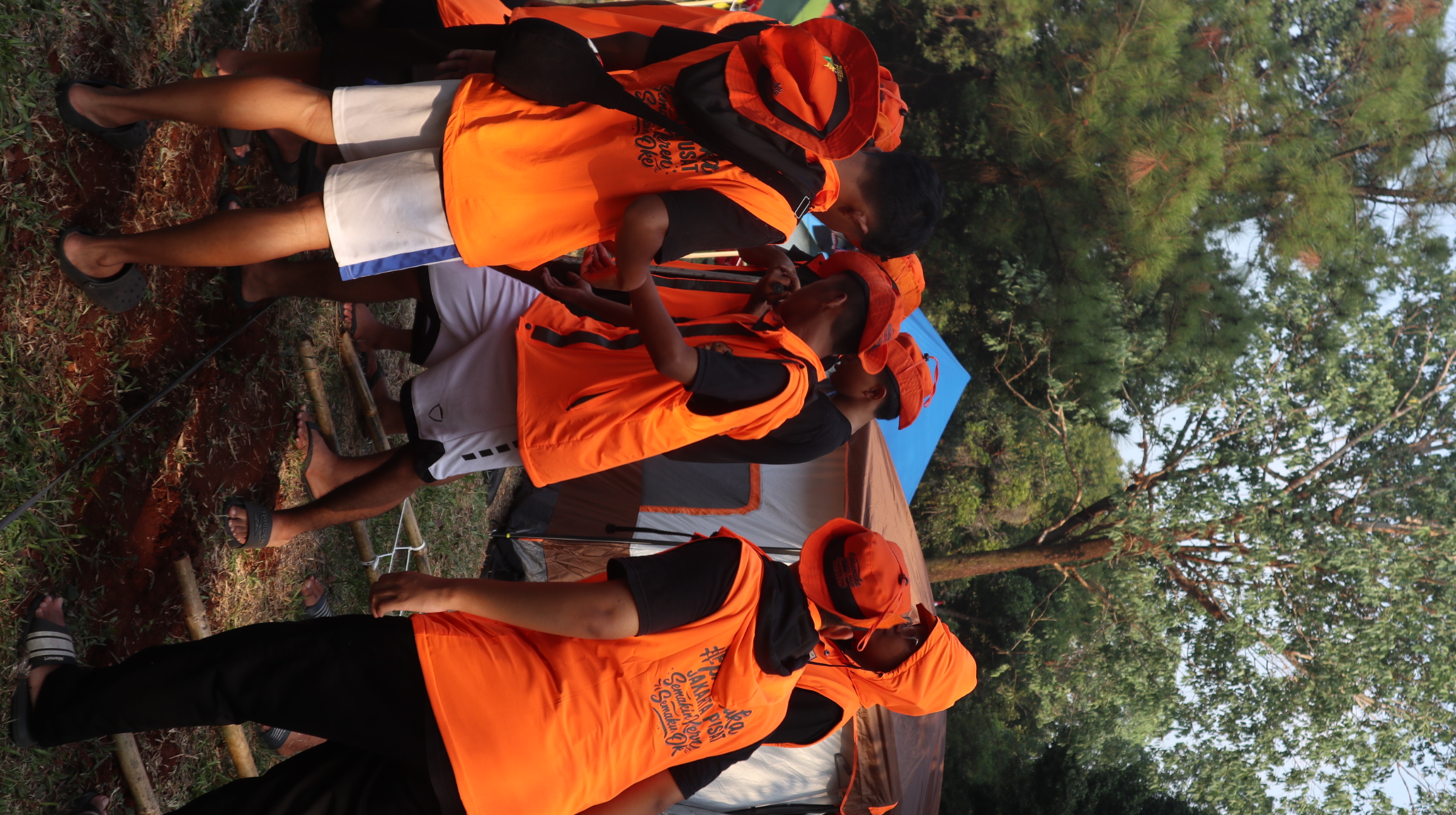 Persiapan di area Jamnas