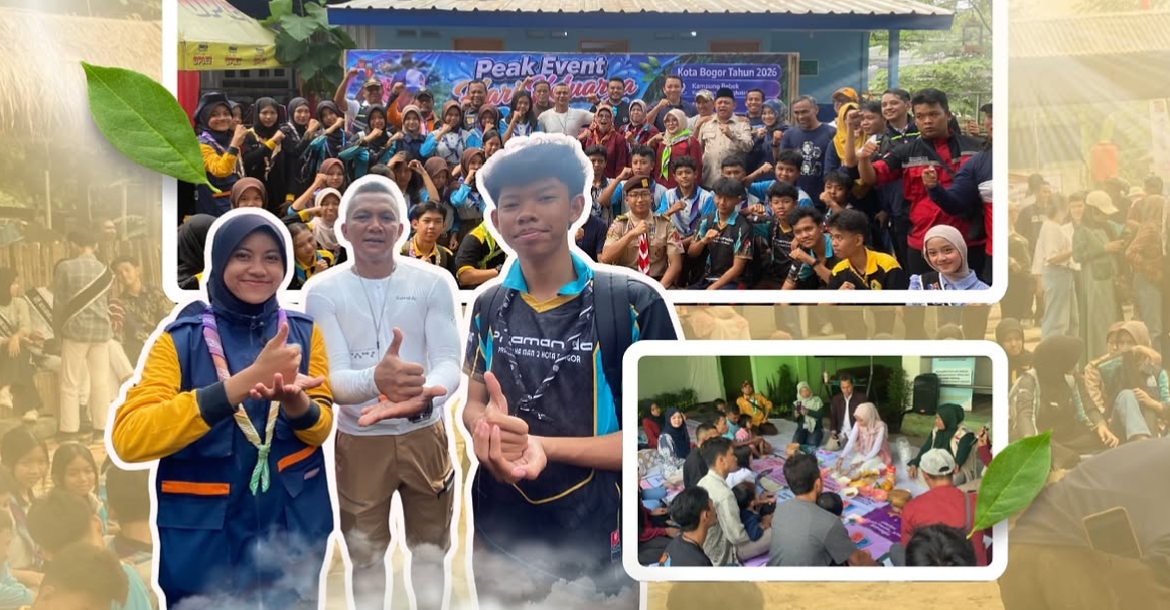 Pramanda Menjadi Relawan dalam Peringatan HARGANAS 2026 di Saung Alkesа