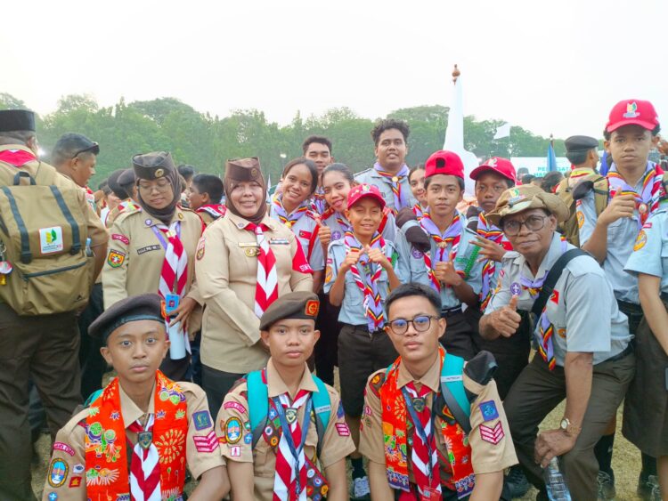 Subkempi 1 Fatmawati Jadi Titik Pertemuan Peserta Pramuka dari Indonesia dan Mancanegara