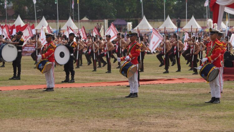 Usai Upacara, Aksi Kolosal Pramuka Banyumas Bikin GOR Satria Bergemuruh